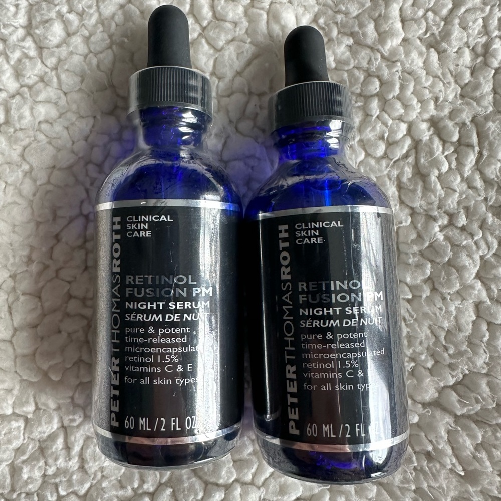 Set of 2 Peter Thomas Roth Retinol Fusion PM night serum